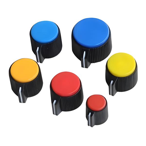 Bakelite Plastic Potentiometer Knob 6mm KNP-20 Rotary Control Knobs