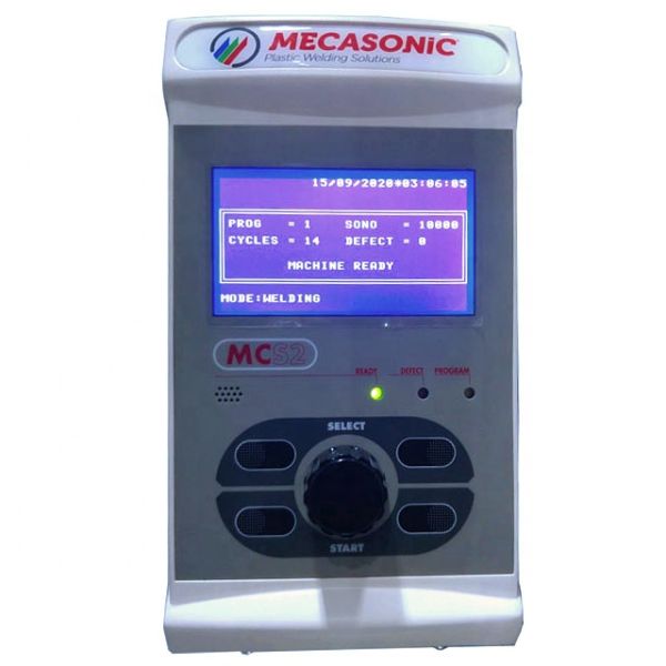 Low Noise Level Ultrasonic Plastic Welding Machine with 80*100mm Welding Area and Easy Operation