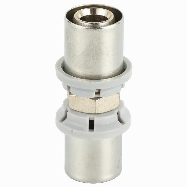 Brass press pipe fitting straight female connector for pex al pex water heating plumbing fittings