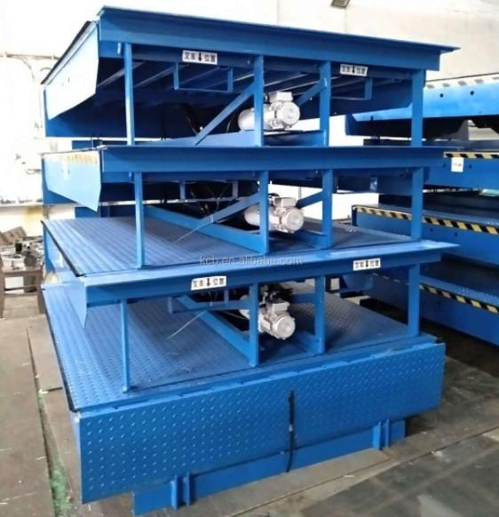 Cheap Handheld Remote Control Loading Dock Leveler With Platform Dock Ramp Lift Load Yard for sale