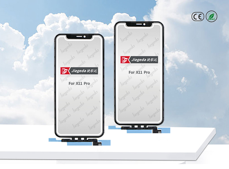 OCA Mobile Phone Touch Panel Lcd Oem Iphone X Screen Front Outer Glass