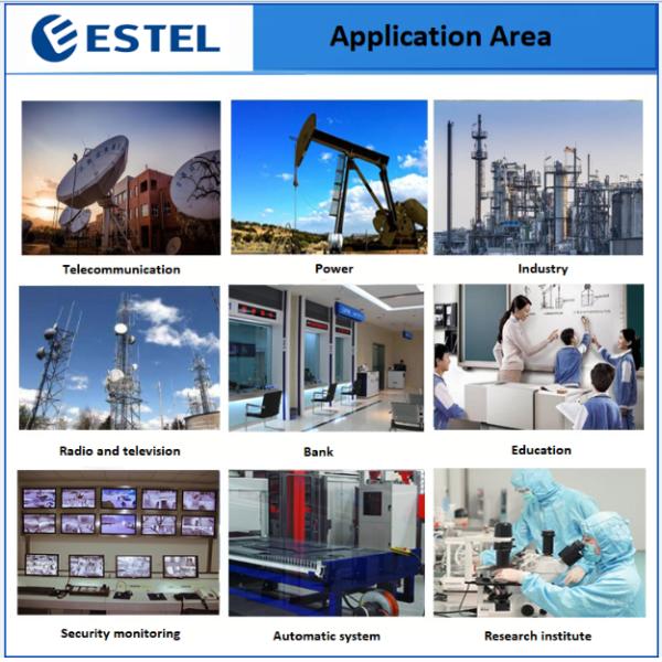 33U 19 Inch Outdoor Rack Mount Enclosure Insulated Temperature Antirust Control