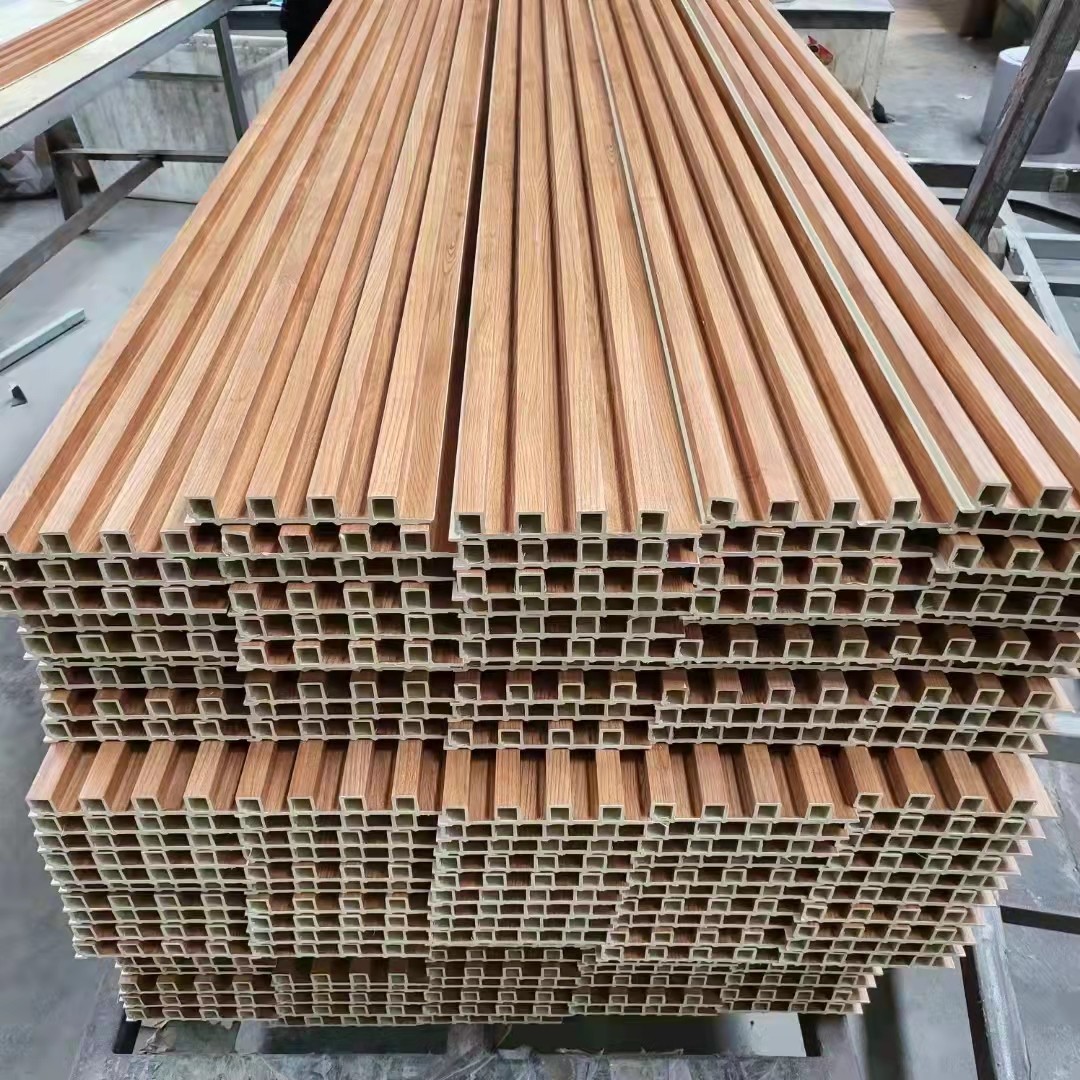 2.9m 160x24mm Interior WPC Wall Panel Wood Alternative For Home Decoration