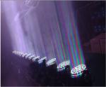 Tri - Color DMX 512 LED Wash Moving Head Lamp , Indoor Beam Led Stage Wash