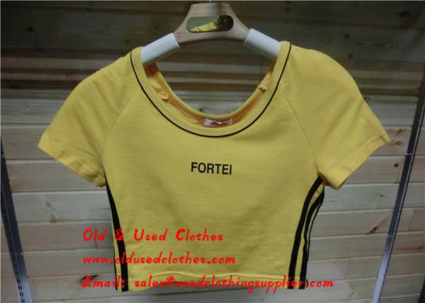 Cheap Quick Drying Used Running Clothes Korean Second Hand Clothing Bundled for sale