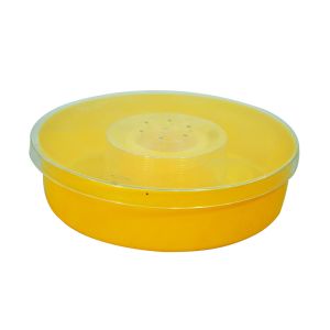 Dia 200mm Apiculture Tools Height 50mm Plastic Hive Top Feeder