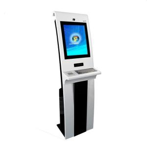 China Coin Operated Self Service Computer Kiosk Customised Software With Printer on sale