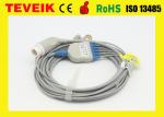 Teveik Factory Medical Mindray Round 12pin 5 leads ECG Cable Compatible With