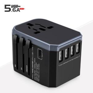 China Multi - Function Money Ball Universal Conversion Socket USB Table Hub / 4 USB  Travel Charger on sale