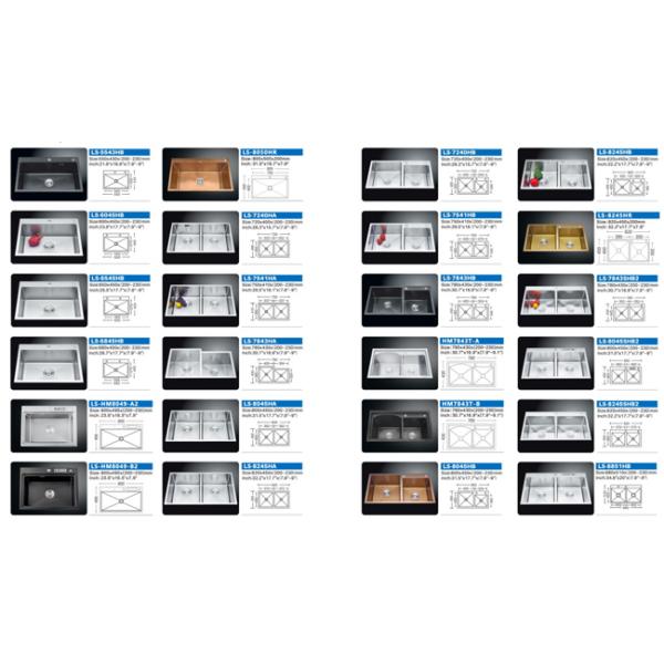 Multifunction Kitchen Sinks 304 Stainless Steel Kitchen Sink Faucet Modern Black Waterfall Rainfall Single Bowl Kitchen