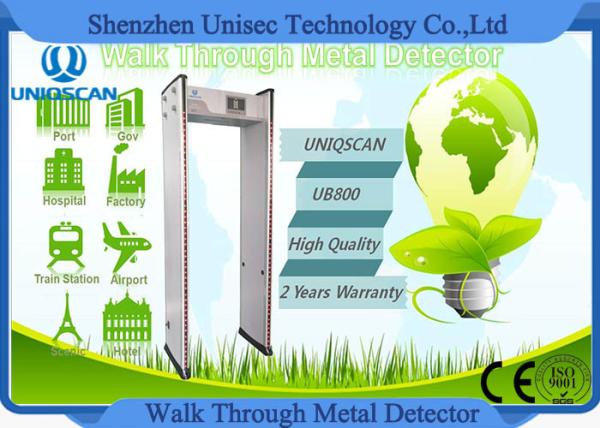 Cheap 33/45 Zone 999 Sensitivity Walk Through Metal Detector Archway Remote Control for sale