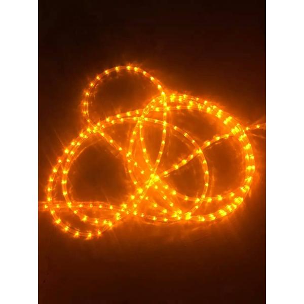 Orange outdoor led rope lights