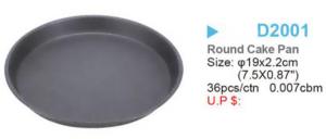 China Home use Nonstick custom shaped Round Cake Pan 9inch pie pan pizza pan bakeware on sale