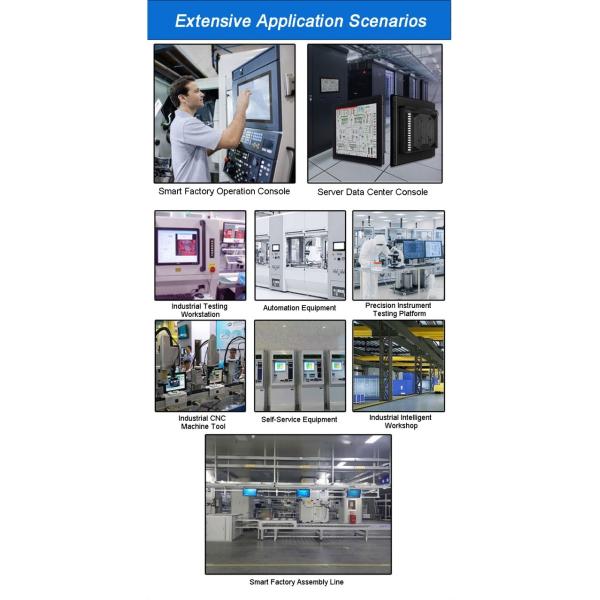 Factory Price Embedded/wall Mount Aluminum case Waterproof Lcd Monitor Fanless 12.1 inch Fully Enclosed Touch Screen Computer