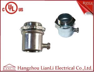 UL Listed 1/2 inch to 4 inch Metal EMT Conduit Connectors with PVC Insulated Throad