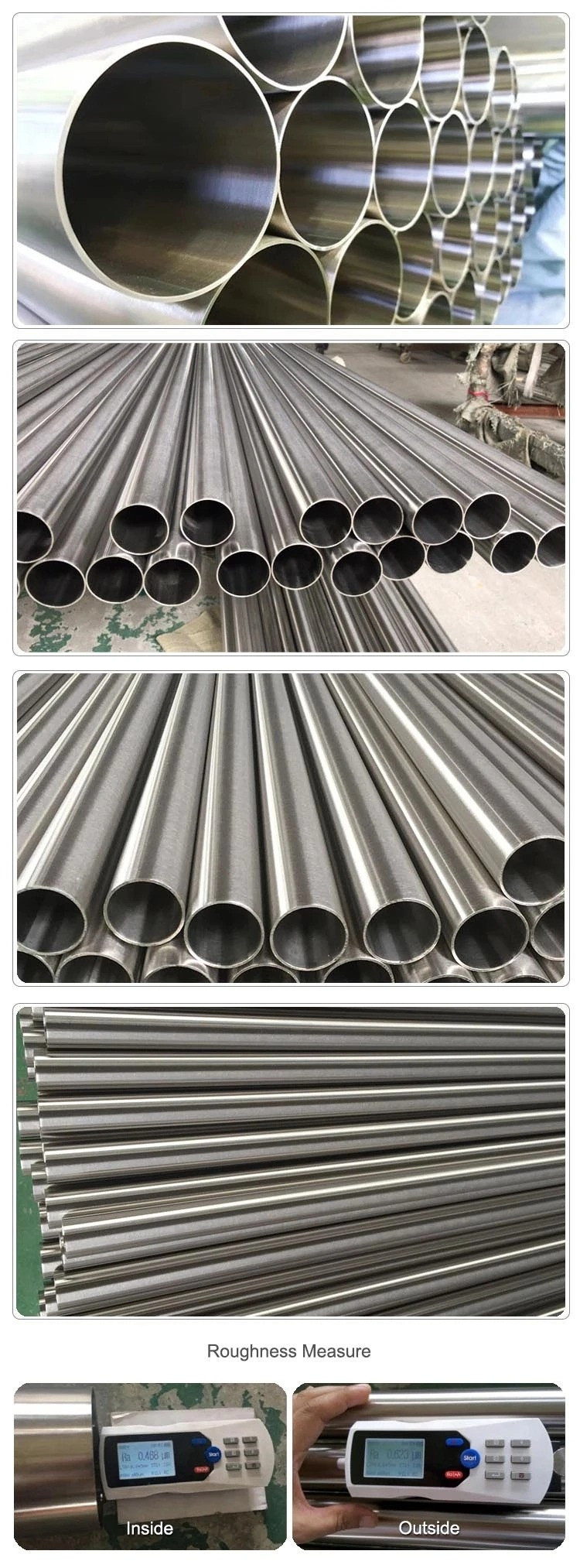 TISCO 316 304 Seamless Tubing Stainless Steel Pipe Welded Polishing HL 8K Surface For Kitchen Ware