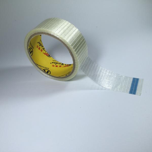 Fiber Glass Mesh Filament Shipping Tape Heavy Duty bi-directional SVHC Certification