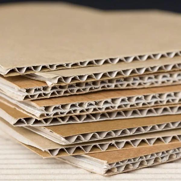 B C E F Flute Cardboard Corrugated Sheets 3 Layer 5 Layer Custom Thickness And Size