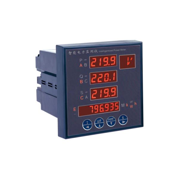 Cheap LED Display Mini Digital Panel Ethernet Power Meter Analog Output Module for sale
