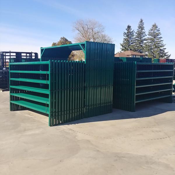 5 X 8ft Metal L Wire Welded Galvanized Steel Cattle Panels Corral Decorative Cattle Panel Fence