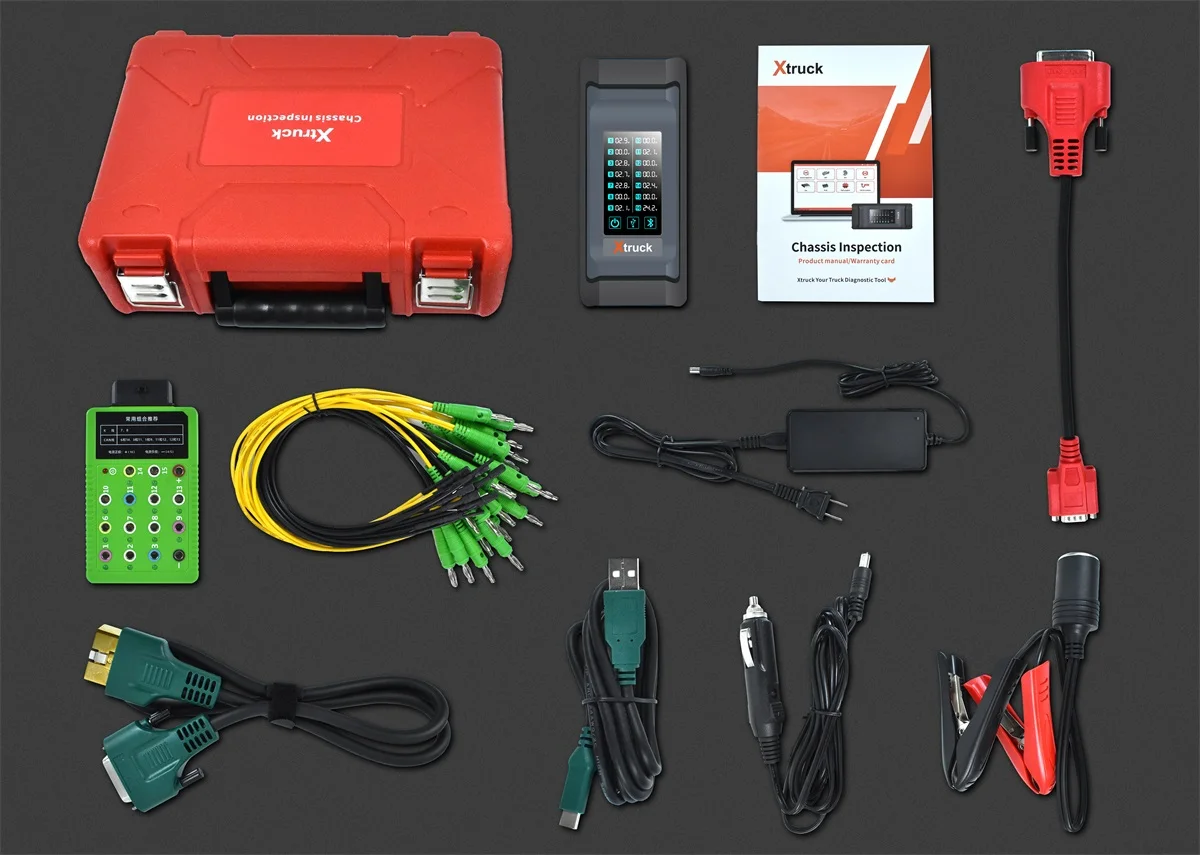 Heavy Duty Truck for Xtruck Chassis Inspection Read fault code ABS/EBS/RCS ZF gearbox FAS+SINOTRUCK Diagnostic Tool CFC2