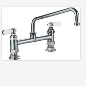 Hot And Cold Single Lever Kitchen 9813-12 Commercial Sink Faucet