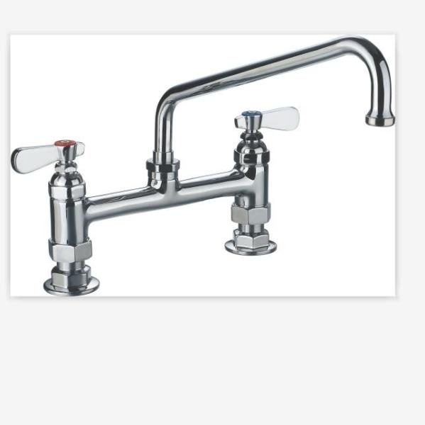 Cheap Hot And Cold Single Lever Kitchen 9813-12 Commercial Sink Faucet for sale