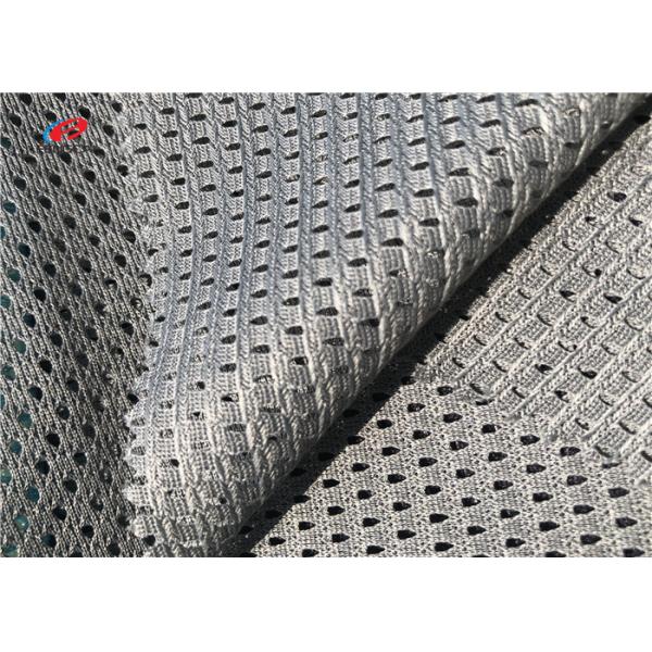 Warp Knitted 100% Polyester Net Mesh Lining Fabric 100gsm For Sportswear