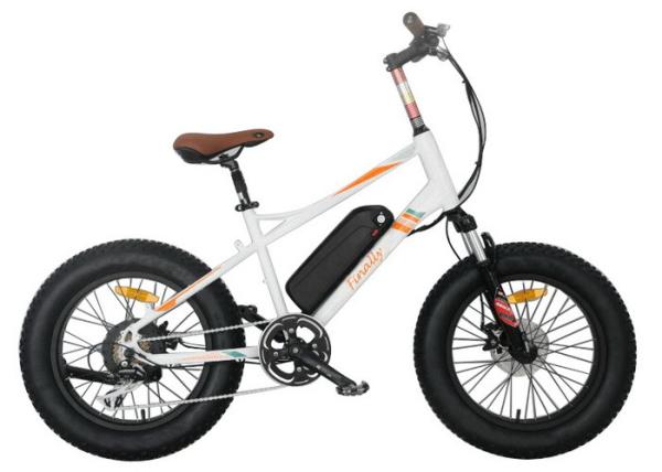 Cheap Kids Full Suspension Fat Tire Electric Bike Lithium Battery 7 Speed Gear for sale