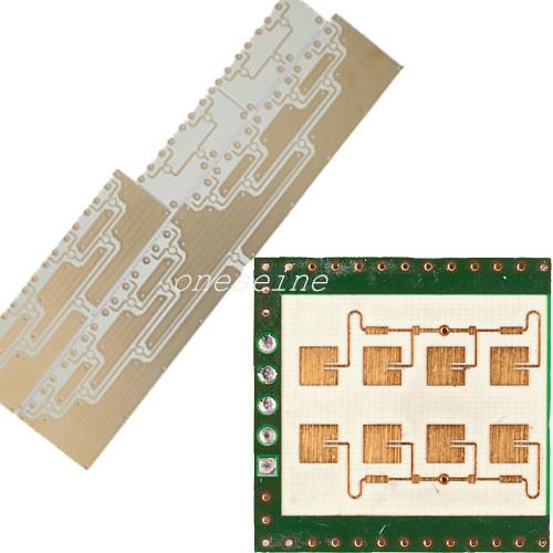 Cheap Efficiency Applications Microwave RF Printed Circuit Board With 4mil Minimum Trace Spacing And 1OZ Cu Thk for sale