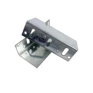 China ISO9001 Silvery Class A Fireproof Rock Wool Fixed Wall Bracket Right Angle on sale