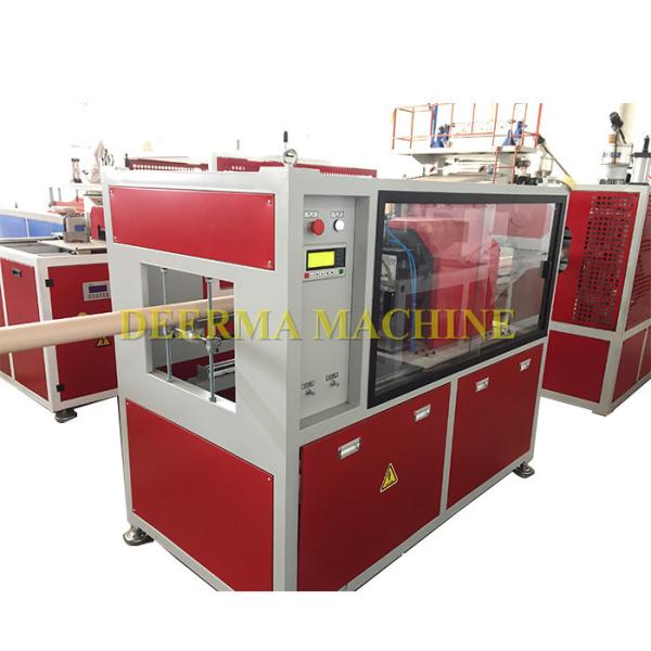 Cheap Pvc Pipe Extrusion Machine Main Motor SIEMENS BEIDE 37 kw Tractor Speed 0.8-10m/min for Production for sale