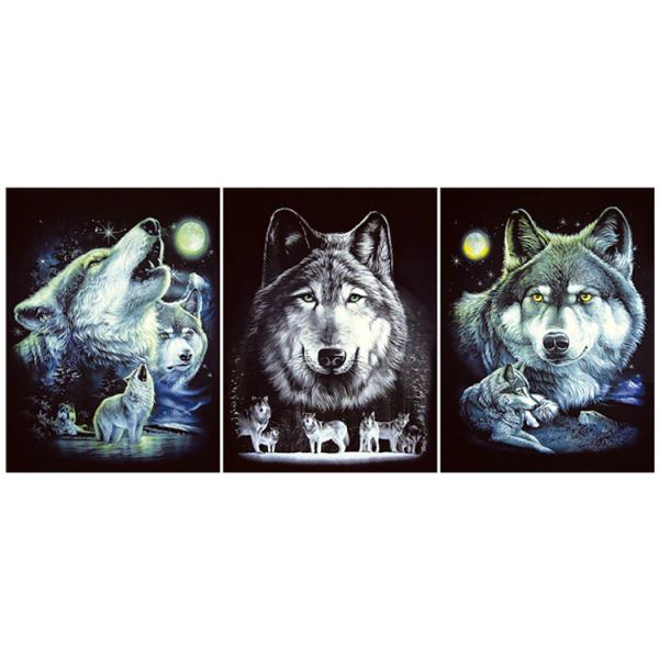 Cheap Wild 3d Animals Images Offset Printing Free Sample / Custom Lenticular Printing for sale