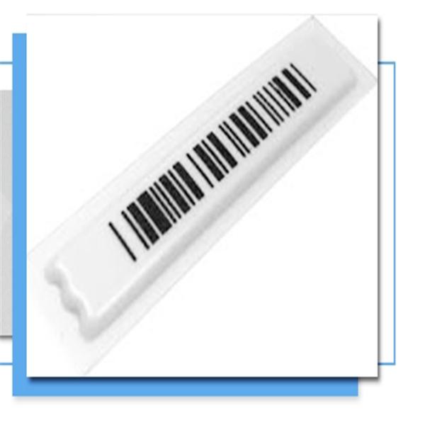 UHF RFID 8.2Mhz EAS Labels Dimension 45*10.8mm High Detection Rate