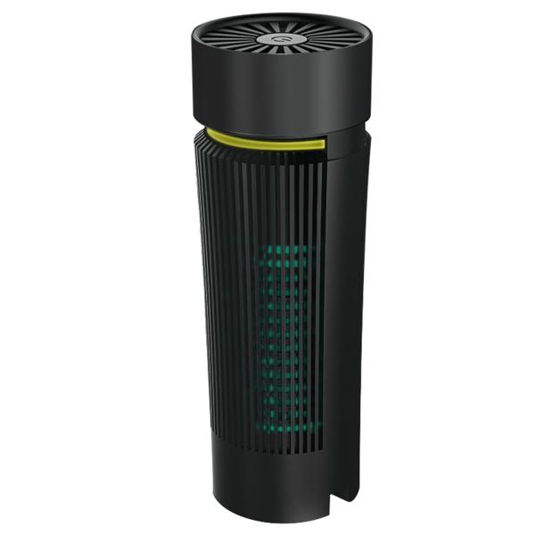 Mini Portable Car Ionizer Air Purifier Hepa Filter Aluminum Alloy Shell