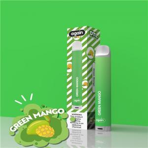 China 26g DTL Portable Disposable Vape Device Premium Green Mango Flavor on sale