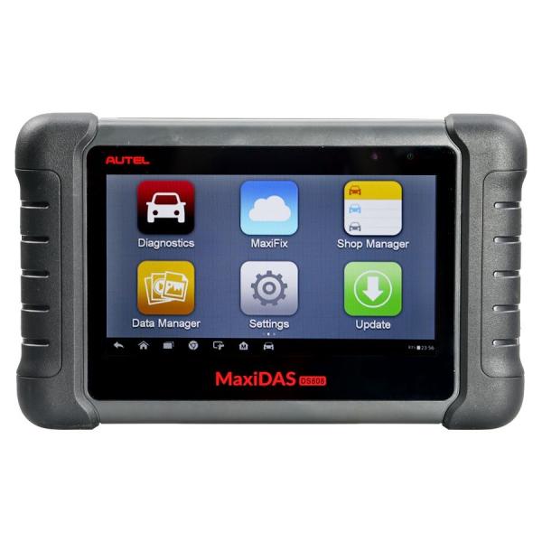 Cheap AUTEL MaxiDAS DS808 KIT Tablet Diagnostic Tool Full Set Support Injector and Key Coding Update Online for sale