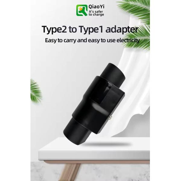 7Kw EV Car AC Adapter Type 2 to Type 1 Connector for Electric Vehicle High Compatibility
