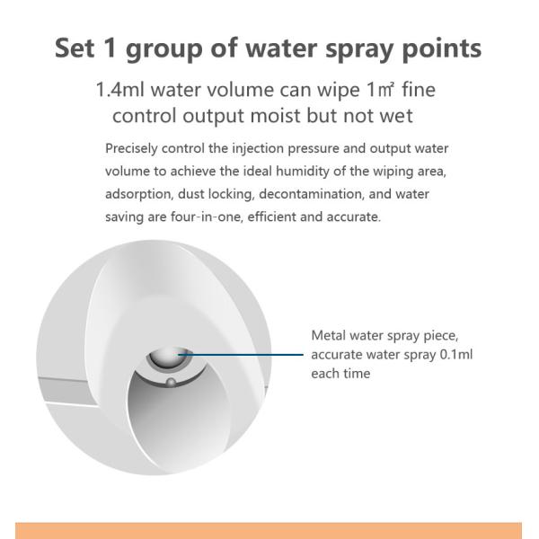App-Controlled Electric Wet and Dry Window Cleaning Robot with Silk Screen Printing Logo
