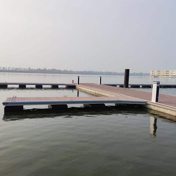Marine Dock Aluminum Alloy Floating Finger with qualified Aluminum Alloy Frame