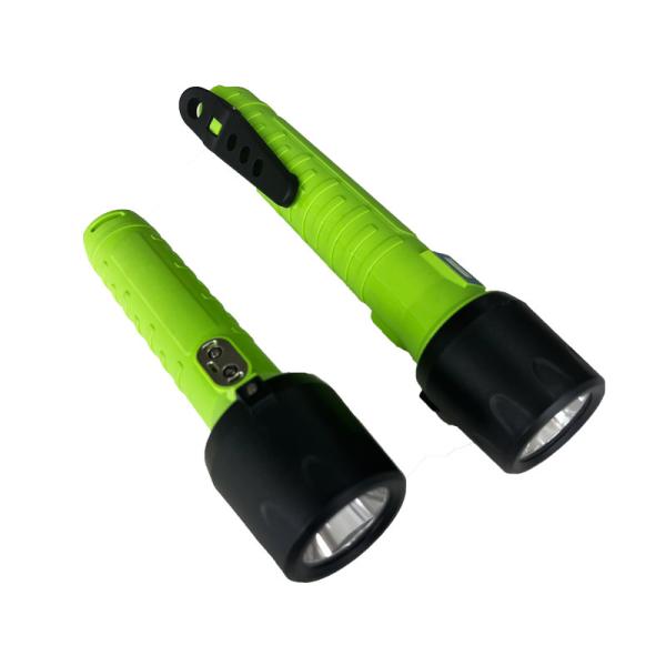 Cheap Torch Explosion Proof Flashlight 6.4 Ah 6000lux IP68 Waterproof With SOS for sale