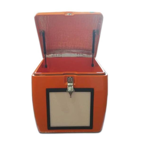 85L Delivery Tail Box for Food and Pizza or Drink Delivery for Motorcycle and Scooter with LED Light