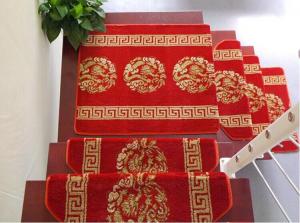 China Chinese Style Red Carpet Runner Tufted Stairs Rugs From China Carpets Factory on sale