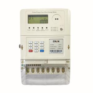 China 20 Digits Token IP54 3 Phase Energy Meter Three Phase Energy Meter on sale
