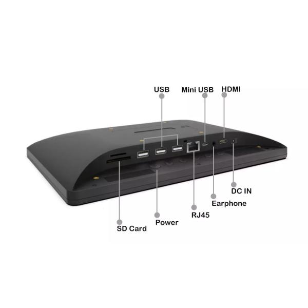 Wall Mount Interactive Digital Signage LCD display Android Network Digital Signage