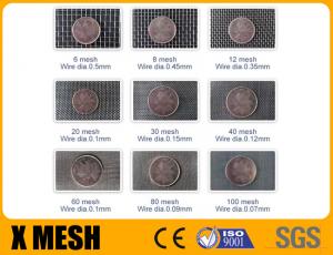 Best 100 X 100 Mesh Size Stainless Steel Filter Cloth 0.04mm Diameter wholesale