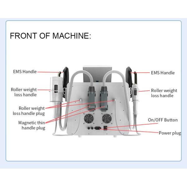 Ultrasonic Muscle Sculptinging Machine Zero Roller RF Body Slimming 13 Tesla
