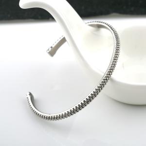 Punk Stainless Steel Bracelet, Fashion Jewelry Bangle, Simple Design Bracelet