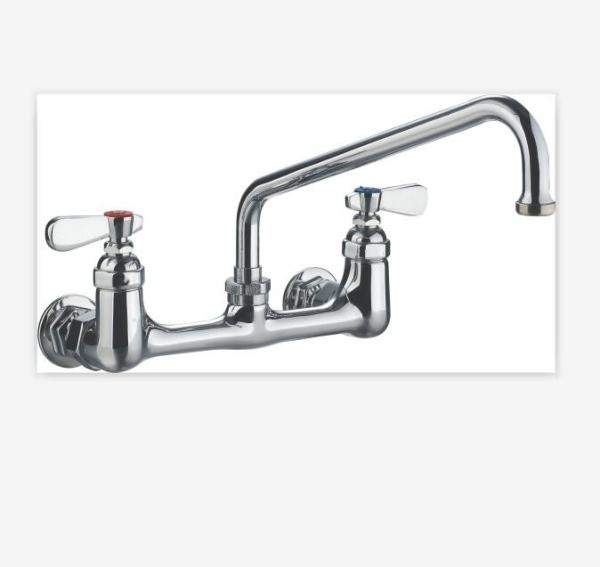 Cheap 2 Hole Fashion NSF 9814-12 Commercial Sink Faucet for sale