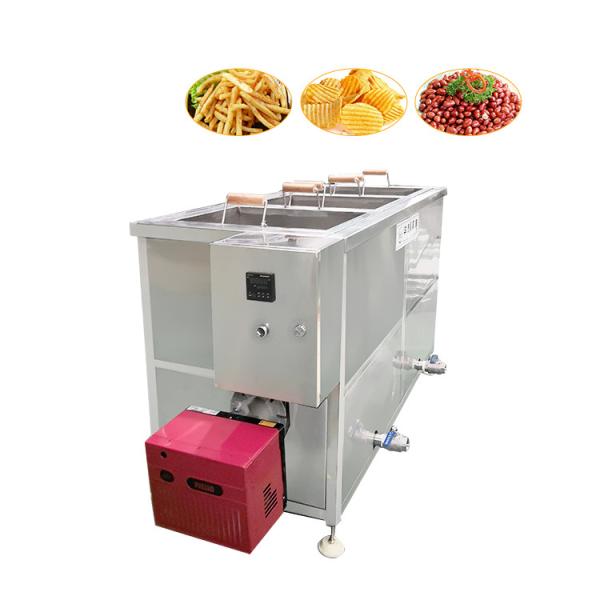Cheap Gas Type Manual Chip 150kg/H Countertop Deep Fryer for sale